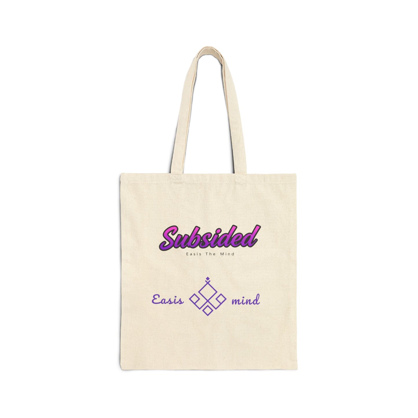 Cotton Canvas Tote Bag