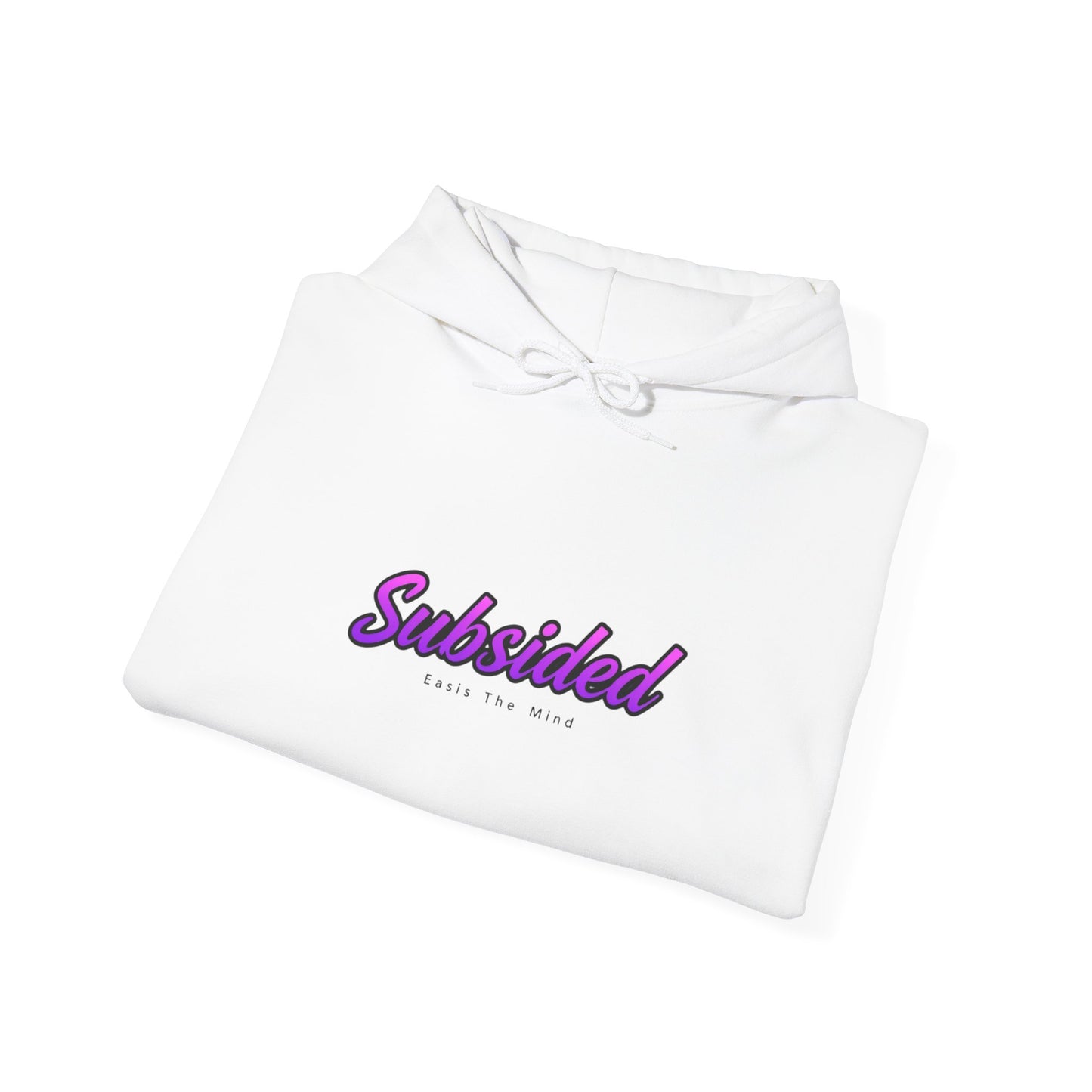 Mindfulness Hoodie - 'Subsidized' Unisex Heavy Blend Sweatshirt