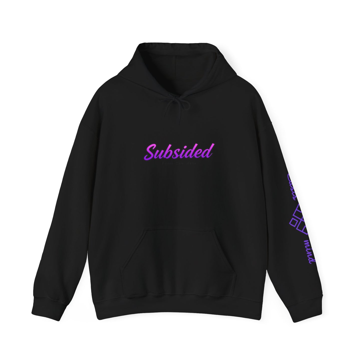 Mindfulness Hoodie - 'Subsidized' Unisex Heavy Blend Sweatshirt