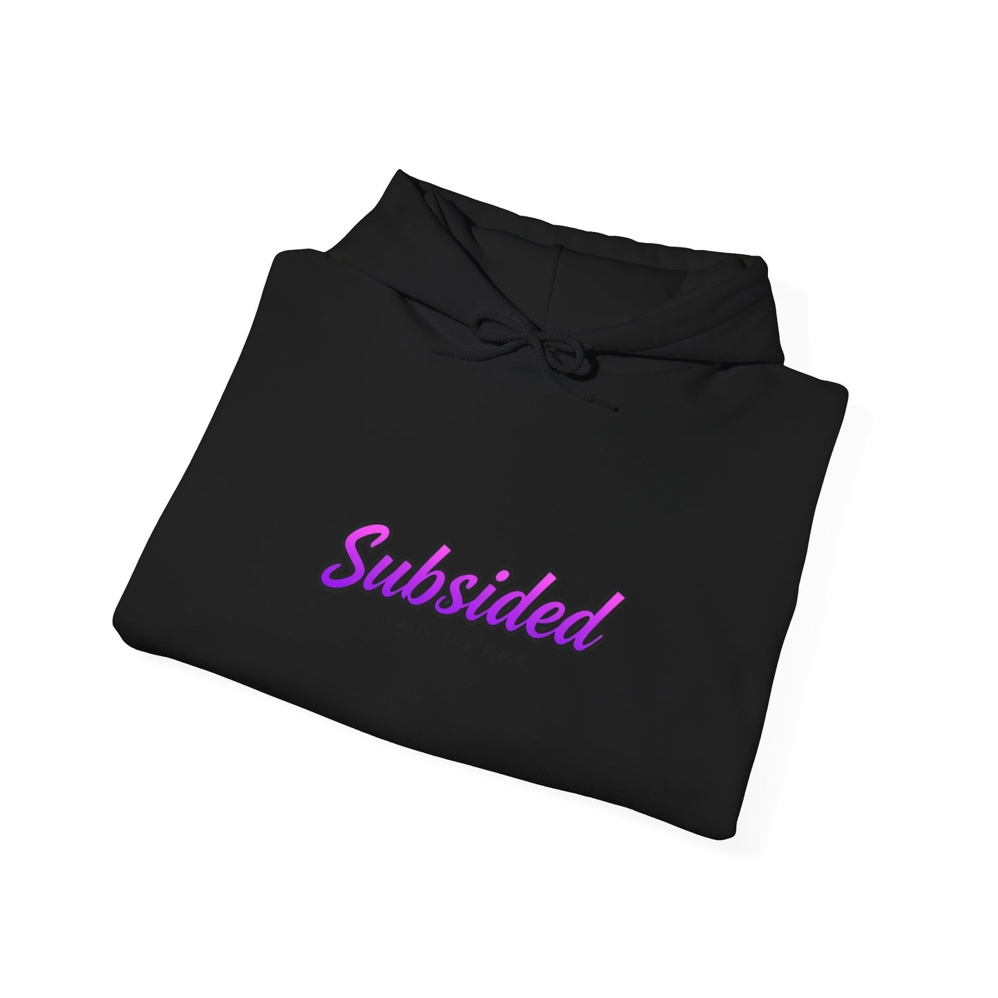 Mindfulness Hoodie - 'Subsidized' Unisex Heavy Blend Sweatshirt